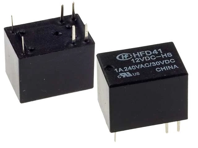 Przekaźnik 12VDC 1A HFD41 / HM4100F; Hongf