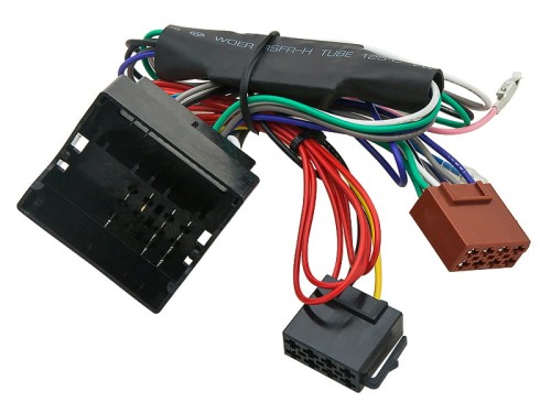 Adapter instalacji radiowej Audi system Quadlock; ISO