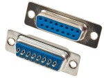 Wtyk żeński D-SUB, 15 pin