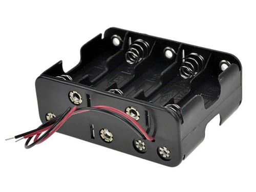 Koszyk na baterie R6 10xAA dwustronny