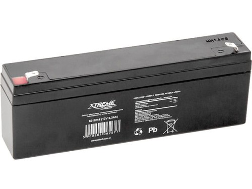 Akumulator AGM żelowy 12V 2,2Ah Xtreme