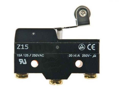 Z15GW22-B; Wyłącznik krańcowy, dźwignia 26mm z rolką, 15A