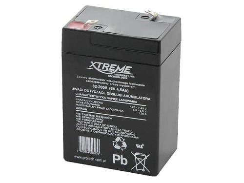 Akumulator żelowy 6V 4,5Ah Xtreme