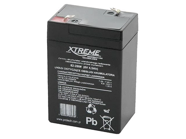 Akumulator żelowy 6V 4,5Ah Xtreme
