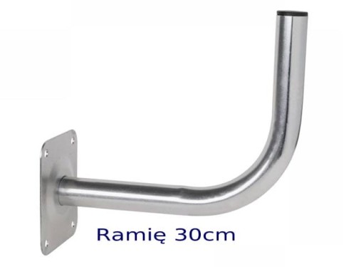 Uchwyt antenowy ścienny, L-30cm