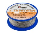 Cyna 0,7mm 100g, lutownicza z topnikiem; Cynel Sn60Pb40
