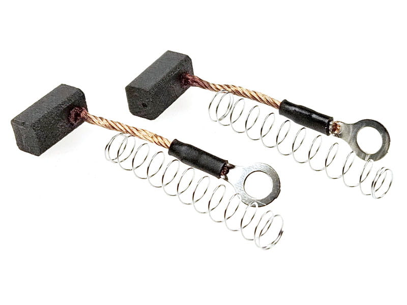 Szczotki węglowe 5,5x6x12mm, ostrzałka wierteł