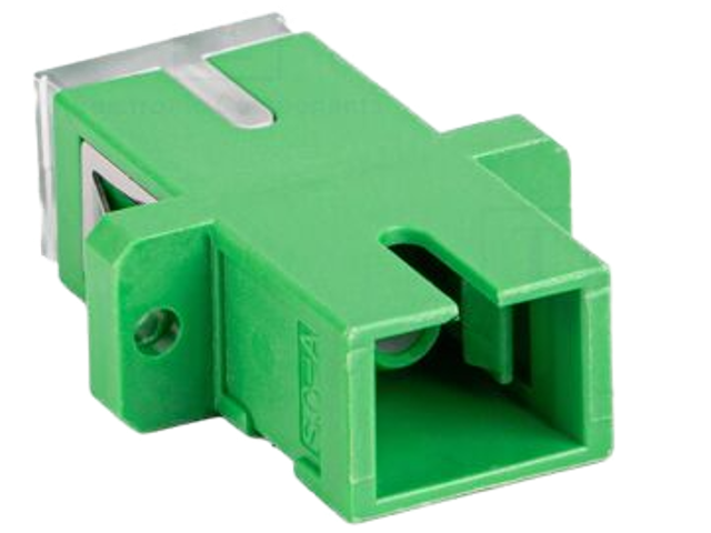 Adapter SC/APC gniazdo z obu stron