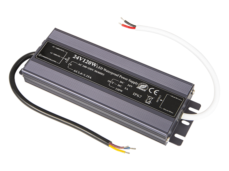 Zasilacz LED 24V 120W hermetyczny IP67; WPS-24-120