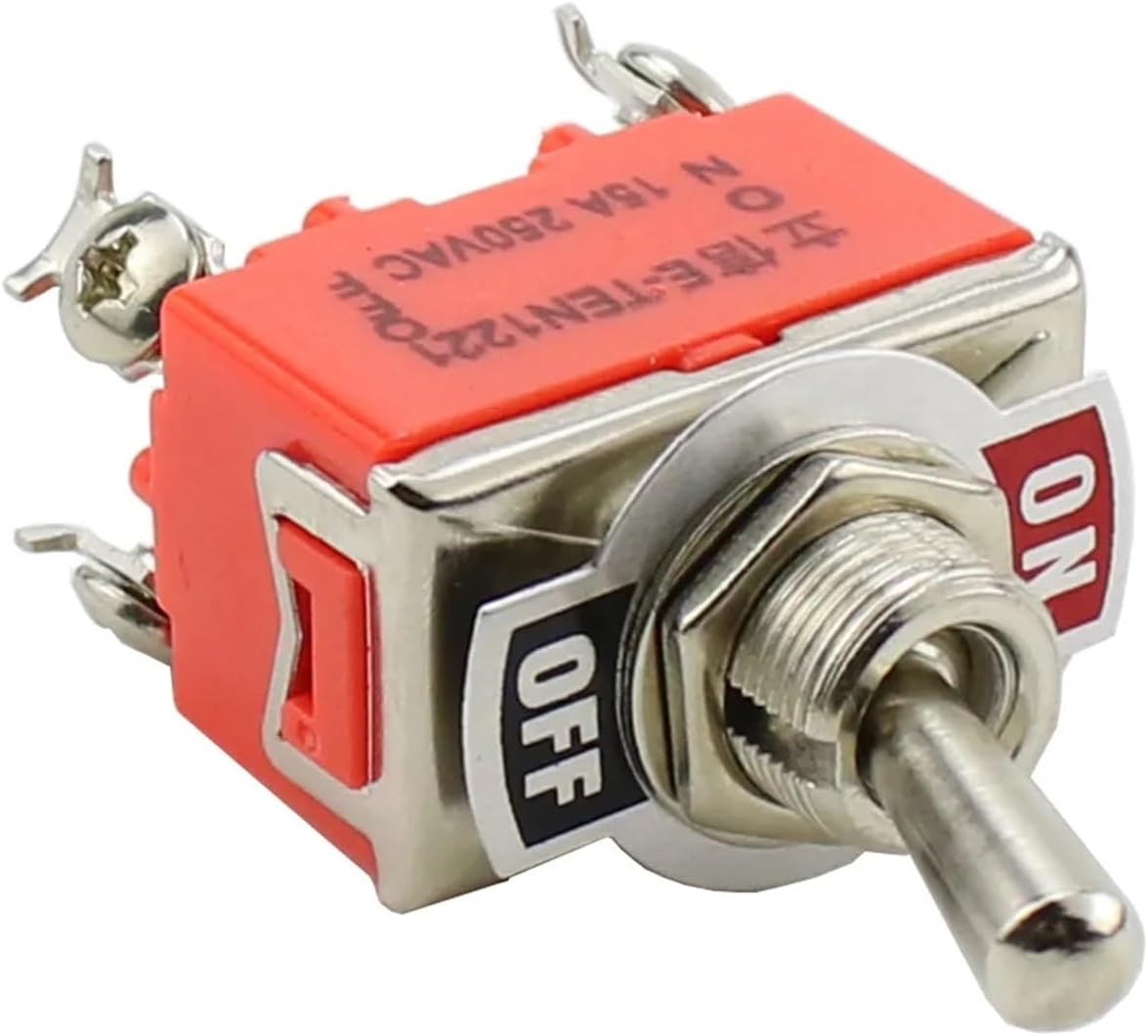 Przełącznik dźwigniowy OFF-ON 15A 250V DPST; TEN1221