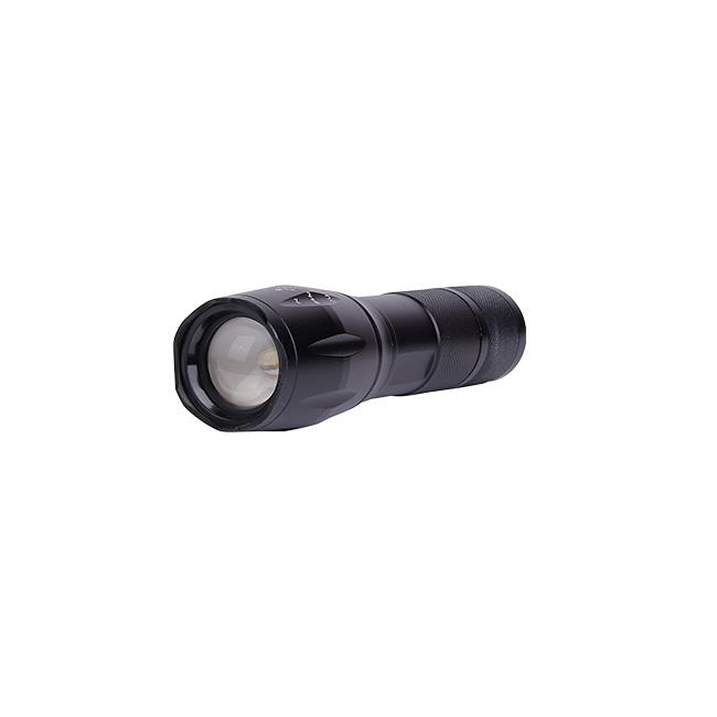Latarka LED 3W 3xAAA / 1xAkum.18650; MasterLed
