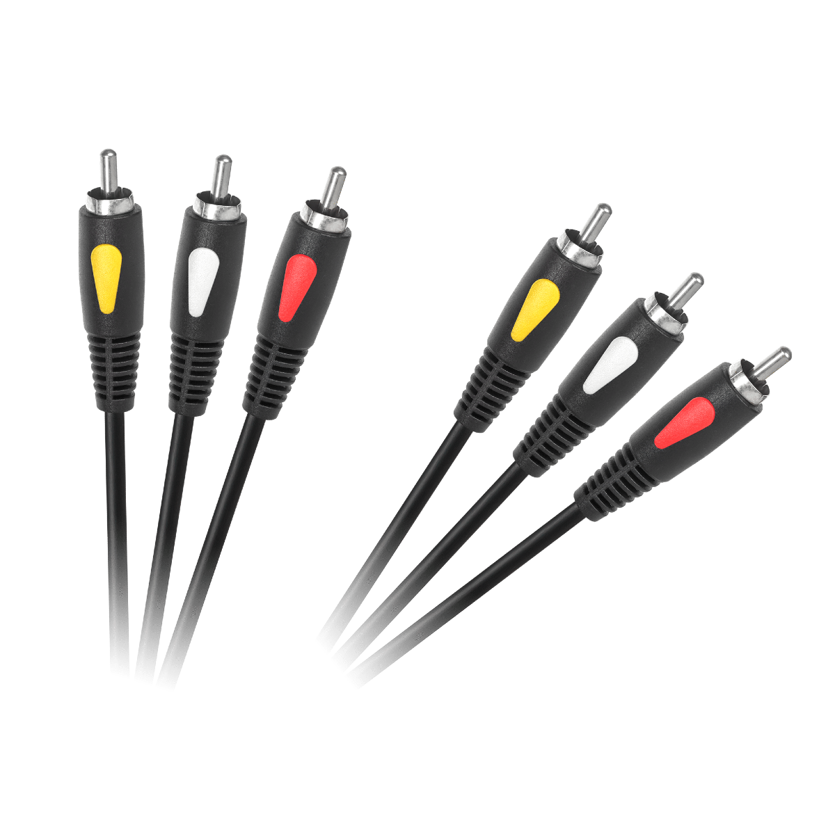 Kabel 3RCA(cinch)-3RCA(cinch)1,8m; Cabletech Eco-Line